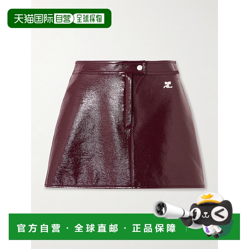 1h可退 潮奢 Courreges 女士 徽标半身裙 PERCJU001VY0014