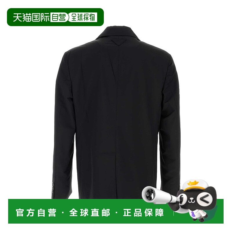 1h可退 PRADA 男士西服 UGM334SOOO13L5F0002 SS2025 黑色外套