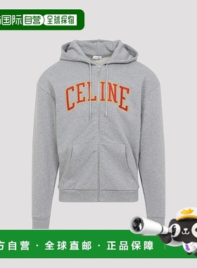 CELINE 男士针织衫 RY0HG670QGBZ8 AW2025 灰色 长袖卫衣