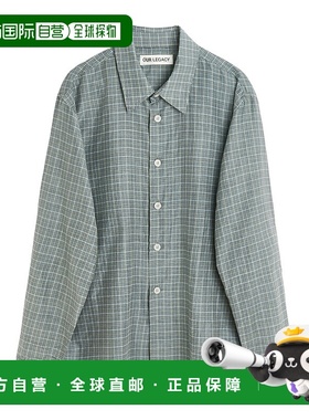 OUR LEGACY 男士衬衫 M2252BP SS2025 灰色 BEYOND 衬衫