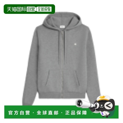 1h可退 潮奢 Celine 思琳 男士 TRIOMPHE 羊毛羊绒连帽毛衣 2AD5O