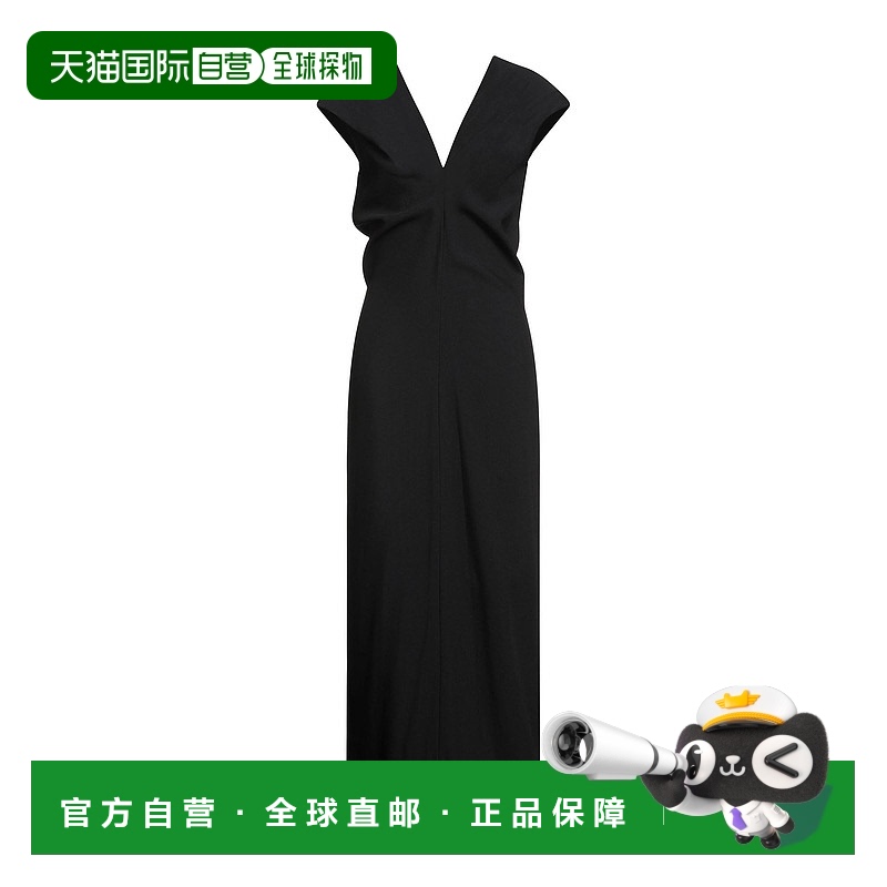1h可退 潮奢 KHAITE 女士 长款连衣裙 black黑色 舒适时尚