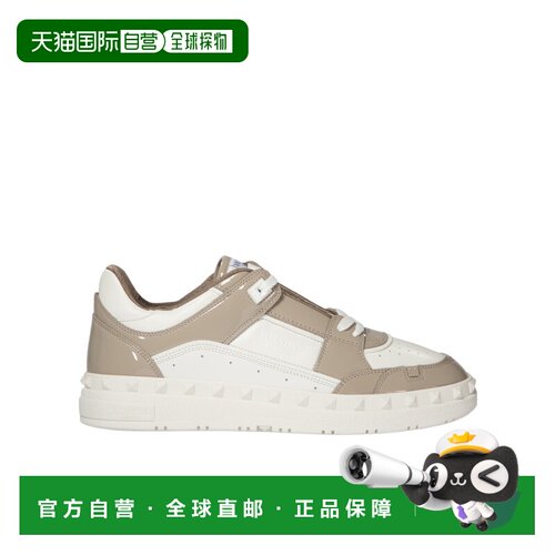 VALENTINO 男士运动鞋 YS0H43IUJZAB SS2025 白色 系带低帮休闲鞋