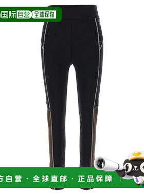 FENDI 女士运动裤 FAB213AT93F0D9F CO 黑色 'Color Block' leggi