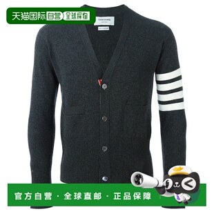 THOM BROWNE 男士针织毛衣 MKC001A00011022 AW2024羊绒开衫