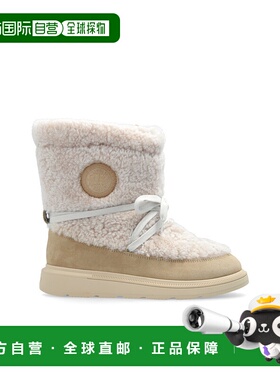 CANADA GOOSE 女士靴子 7802W10LINEN CO 米白色 Snow Boots Demm