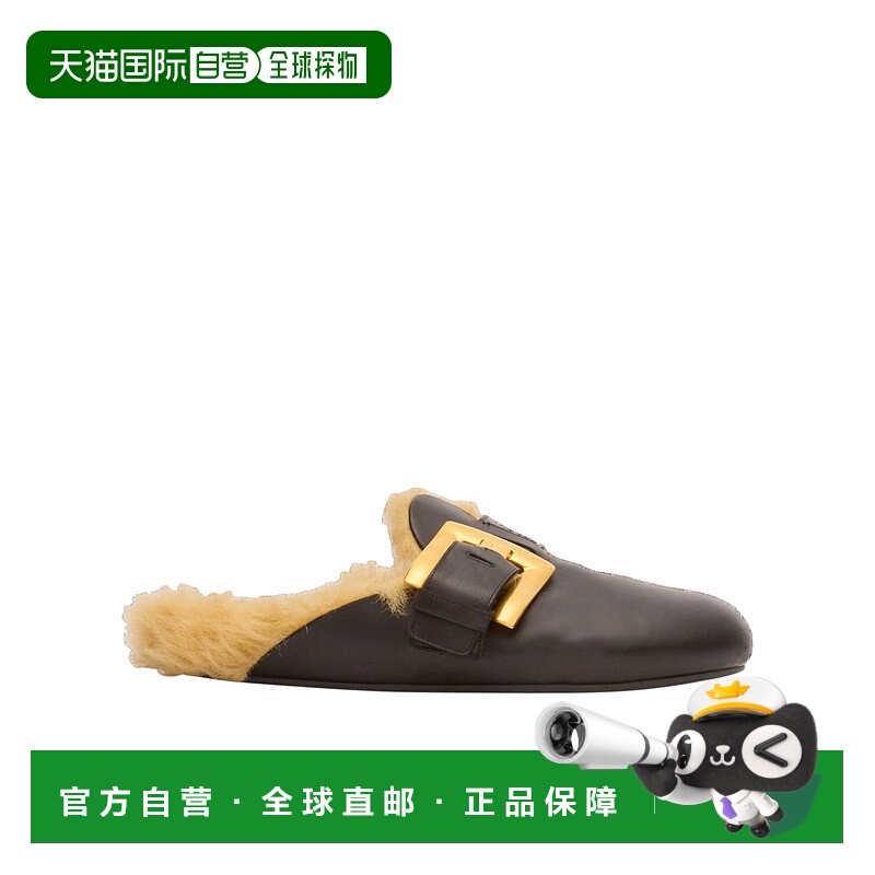 1h可退 balmain 男士 时尚休闲鞋穆勒鞋一脚蹬