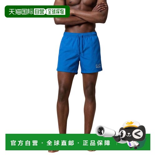 EA7 男士短裤 7M001677AF13019MB015 SS2026 蓝色 7M001677 AF130