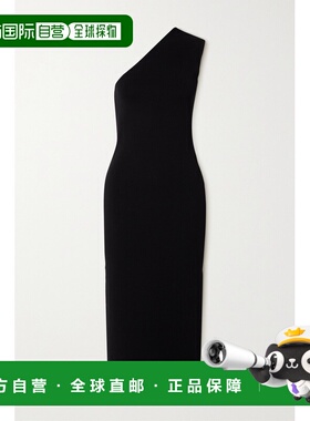 潮奢 GAUGE81 女士 Arriba 单肩针织中长连衣裙 12411100