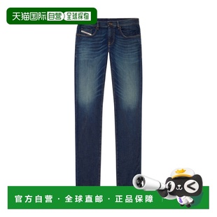 A05514068HZ01 牛仔裤 SS2024 蓝色 DIESEL 徽标牛仔长裤 男士