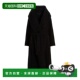 MAX AW2023 MARA 1h可退 女士外套 1016122506002 黑色 徽标大衣