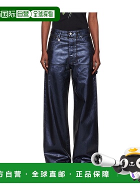 1h可退 AMIRI 女士休闲裤 AWDNGH1027WETSHIMMER AW2025 黑色