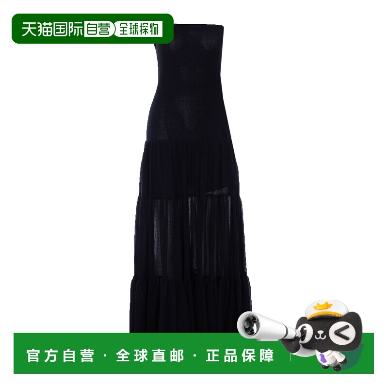 PINKO 女士连衣裙 107015A3D1Z99 SS2026 黑色 Black Baveno Dres图片