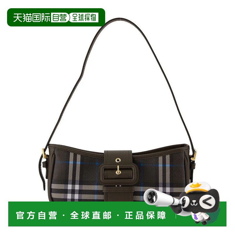 1h可退 BURBERRY 女士单肩包 8108527 SS2025 棕色 Burberry Slin