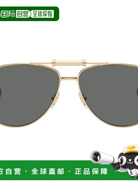 1h可退 潮奢 versace 范思哲 男士 黑色 Bridge 太阳镜 0VE223680