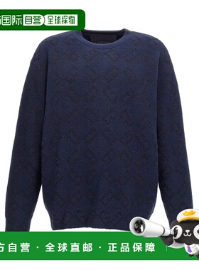 GIVENCHY 男士针织衫 BM90T24YKP401 SS2025 黑色 圆领长袖针织衫