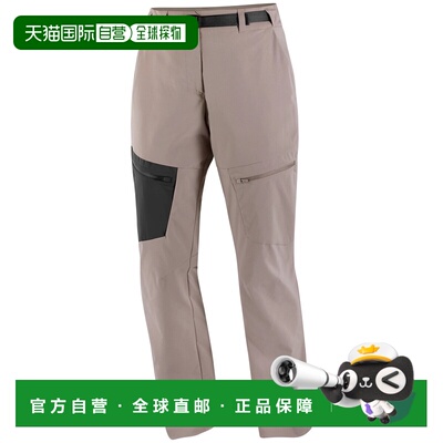 SALOMON 女士运动裤 LC2757500IRON SS2026 卡其色 OUTERPATH UTI