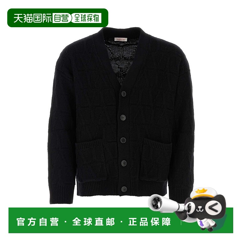 1h可退 潮奢 Valentino 华伦天奴 男士 V领长袖针织衫 4V3KA03K9W