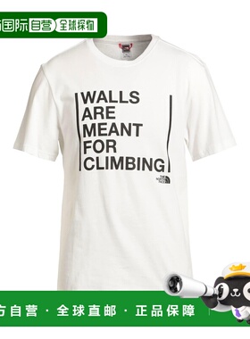 1h可退 潮奢 the north face 北面 男士 T恤 white白色 舒适时尚