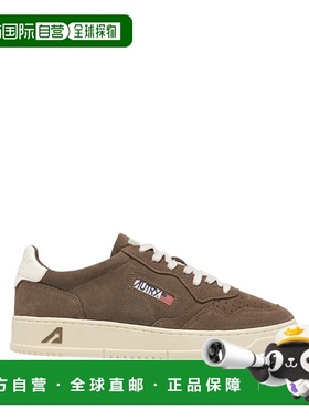 AUTRY 男士运动鞋 AULMUH10CIGAR SS2026 棕色 MEDALIST LOW FINI