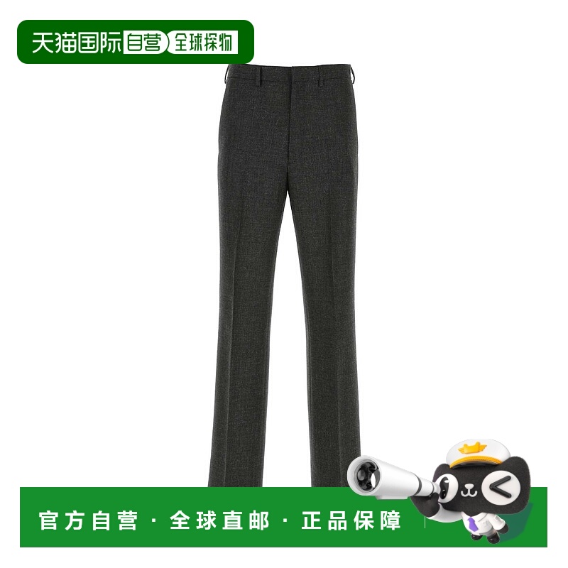 1h可退 PRADA 男士休闲裤 UPA669S22211CZF0308 AW2022 灰色