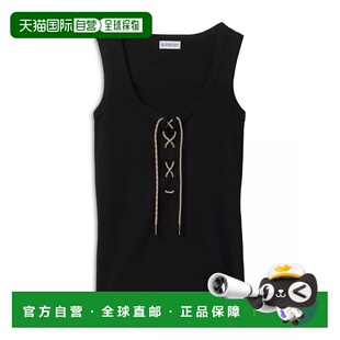 BURBERRY 女士背心吊带 8120773A1189 SS2026 黑色 Cleo top