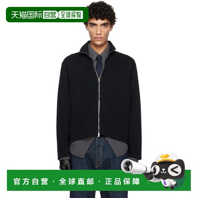 1h可退 潮奢 Our Legacy 男士 黑色 Shrunken Fullzip Track 夹克