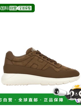 HOGAN 男士运动鞋 HXM3710CP50UGT239N AW2025 棕色