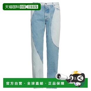white 男士 牛仔长裤 1h可退 舒适时尚 Off blue蓝色 潮奢