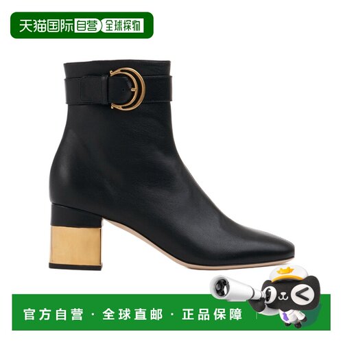 CHLOÉ 女士高跟鞋 C24A03HMC001 AW2024 黑色 Alize短靴