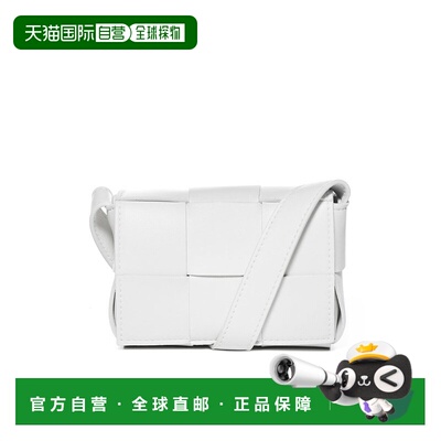 Bottega Veneta 葆蝶家 女士 白色 Cassette 单肩包 666688VMAY1