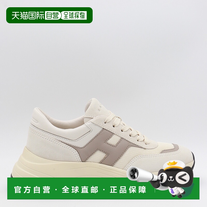 1h可退 HOGAN 女士运动鞋 HXW6690FR30U6X680K SS2025 浅棕色