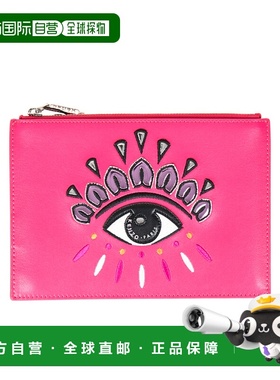 KENZO 女士单肩包 F852PM611L22ROSA SS2022 粉红色 眼睛图案手拿
