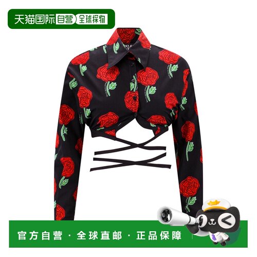 1h可退 VERSACE JEANS 女士衬衫 74HAL215NS205899 SS2023长袖