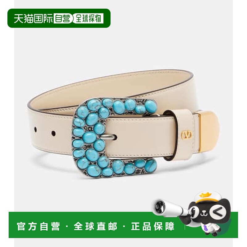 1h可退 潮奢 Valentino 华伦天奴 女士 VLogo 30 标志皮带腰带