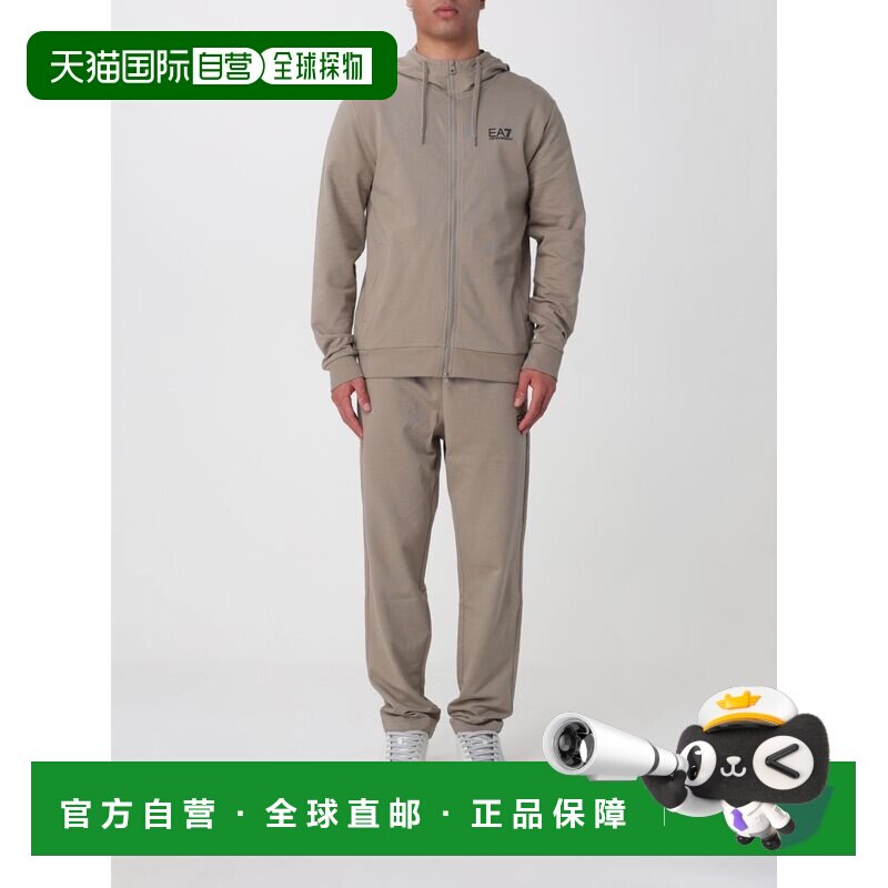 EA7 男士休闲套装 8NPV62PJVRZU6167 SS2026 驼色 Coordinato spo - 实物图