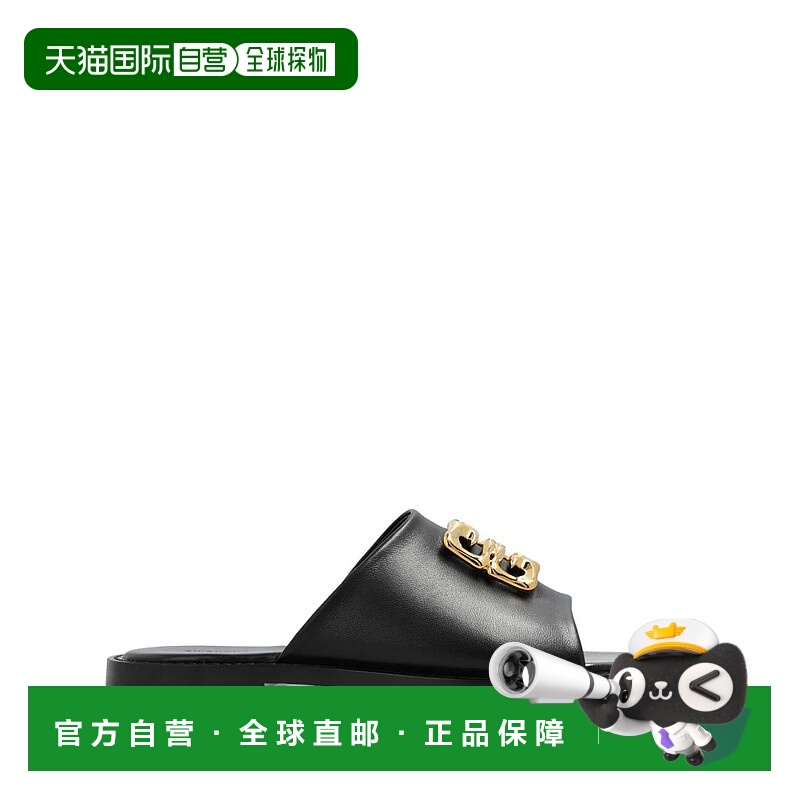 1h可退 GIVENCHY 女士凉鞋 BE3099E28M001 SS2025 黑色纪梵希