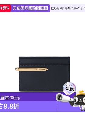 GIVENCHY 女士卡包 BB60QDB2D3001 SS2026 蓝色 PINCH CARDHOLDER