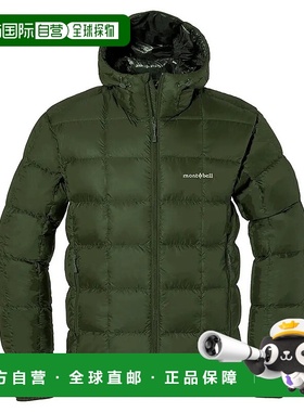 1h可退 mont-bell 男士羽绒服 2301375DGN CO 军绿色外套
