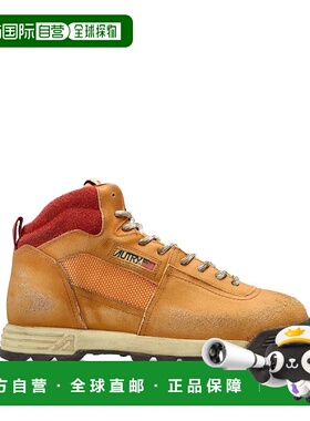 AUTRY 女士靴子 HBMWSF02PEACHDUSKY AW2025 棕色 ALGA MID WORN-