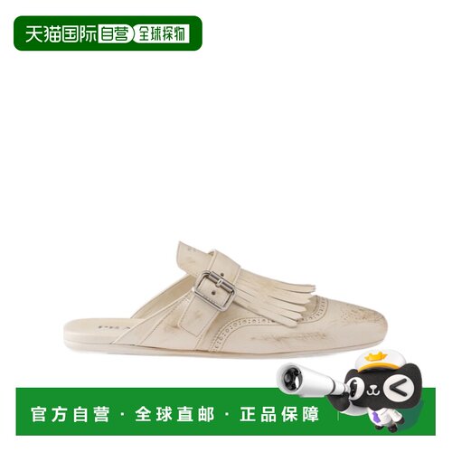 1h可退 奢淘 Prada Shuffle 穆勒鞋 女 1S973N070FA005拖鞋一脚蹬