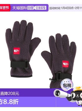 1h可退 潮奢 the north face 北面 男士 红色盒形抓绒手套 NF0A8E