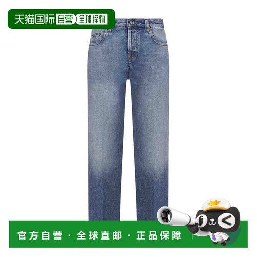 GUCCI 女士牛仔裤 812233XDC7S4009 AW2025 蓝色 Straight light