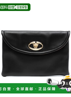 VALENTINO 女士单肩包 WP0AC5ZFJ0NO SS2024 黑色 徽标手拿包