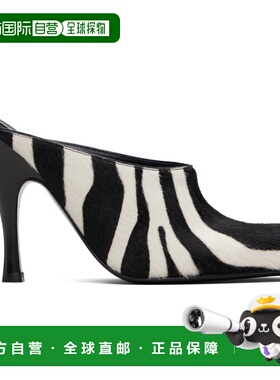 潮奢 KHAITE 女士 黑色 & 白色 Colt 穆勒鞋 F6027711