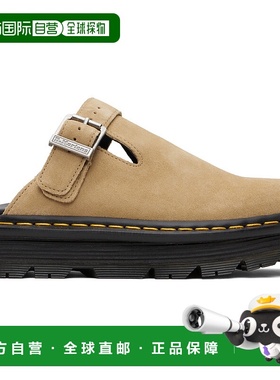 1h可退 潮奢 Dr. Martens 马丁大夫 男士 驼色 Zebzag Suede Casu