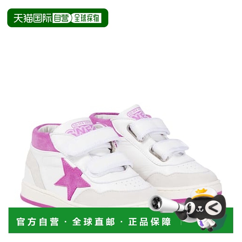 1h可退 潮奢 GOLDEN GOOSE 女童 June 绒面革皮质高帮运动鞋童鞋