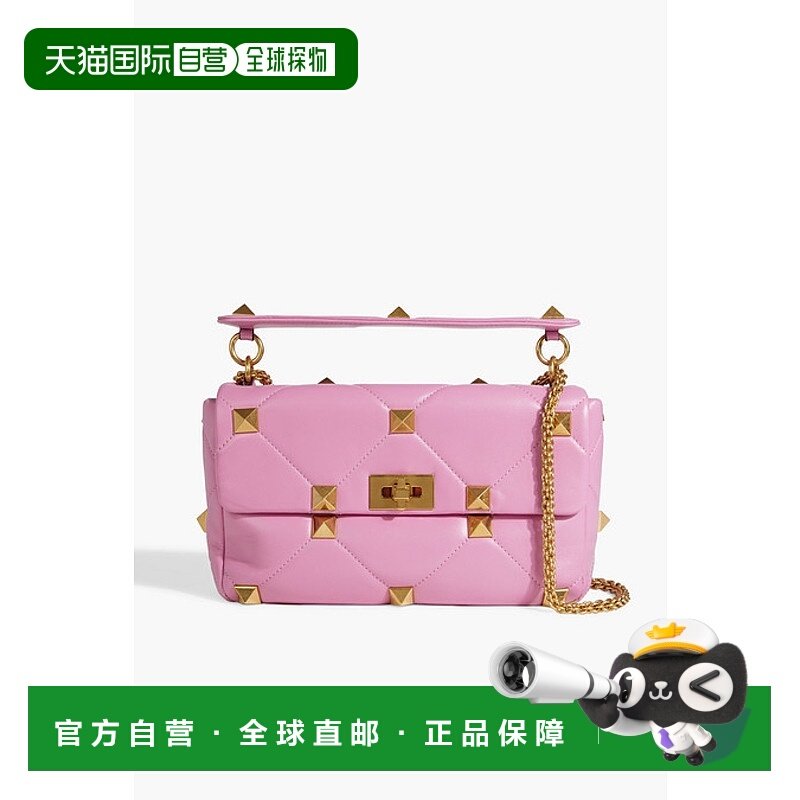 1h可退 潮奢 valentino 华伦天奴 女士 罗马铆钉绗缝皮革肩包 W2B,箱包皮具/热销女包/男包,通用款女包,淘宝优惠券,粉丝福利购,淘宝优惠卷
