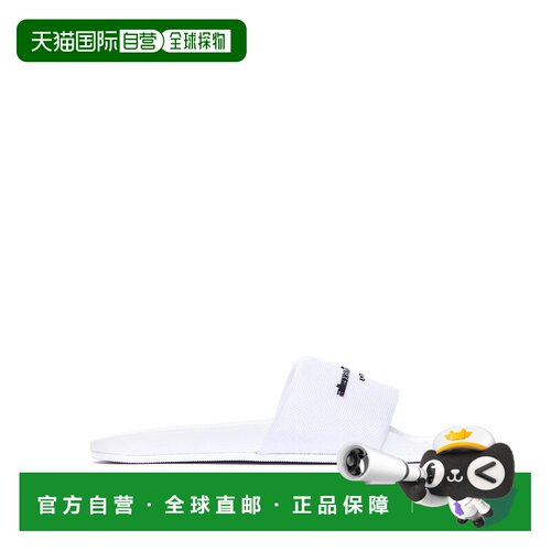 ALEXANDER WANG 女士凉鞋 30221S059100 SS2025 白色拖鞋