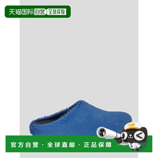 拖鞋 MARNI SS2022蓝色穆勒鞋 SBMS004601P412200B46 女士凉鞋